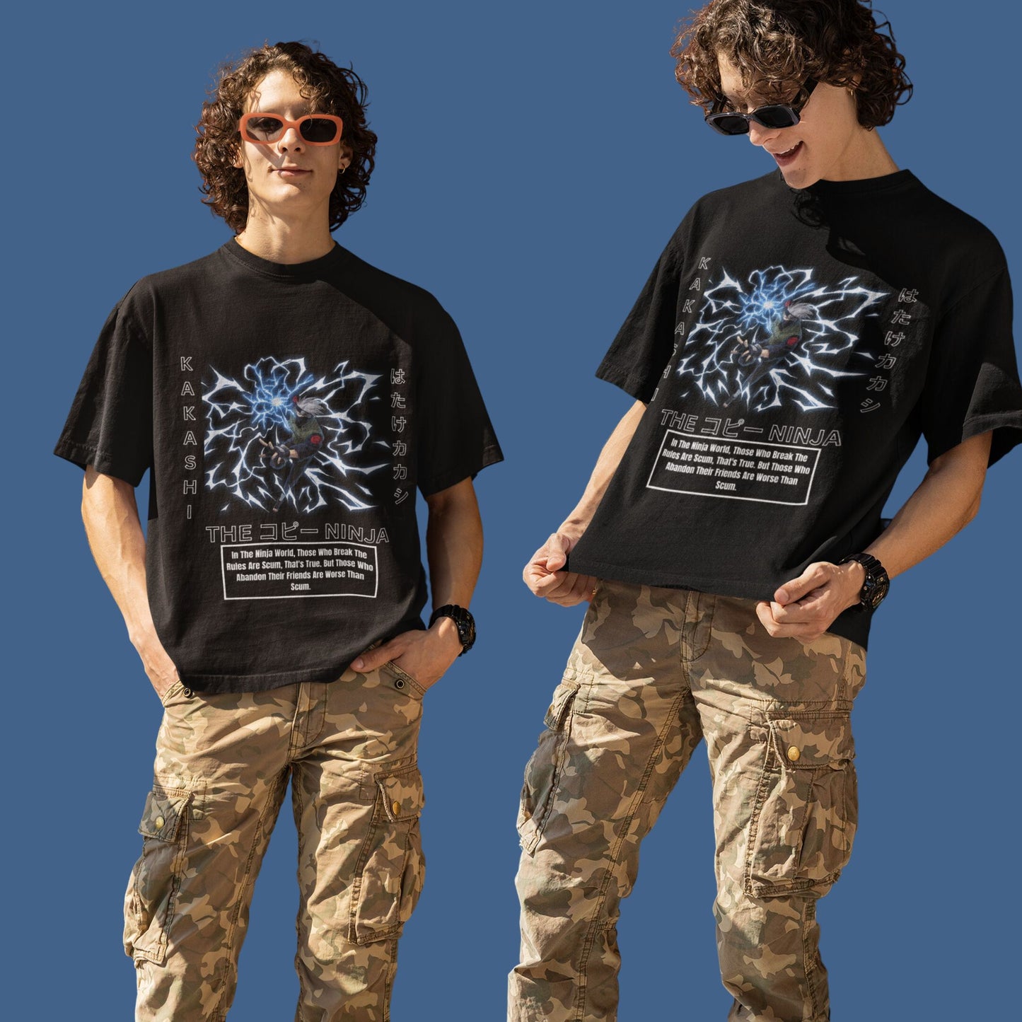THE COPY NINJA KAKASHI OverSized Tee