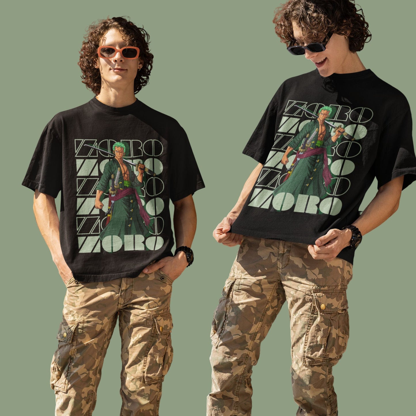 RORONOA ZORO OverSized Tee