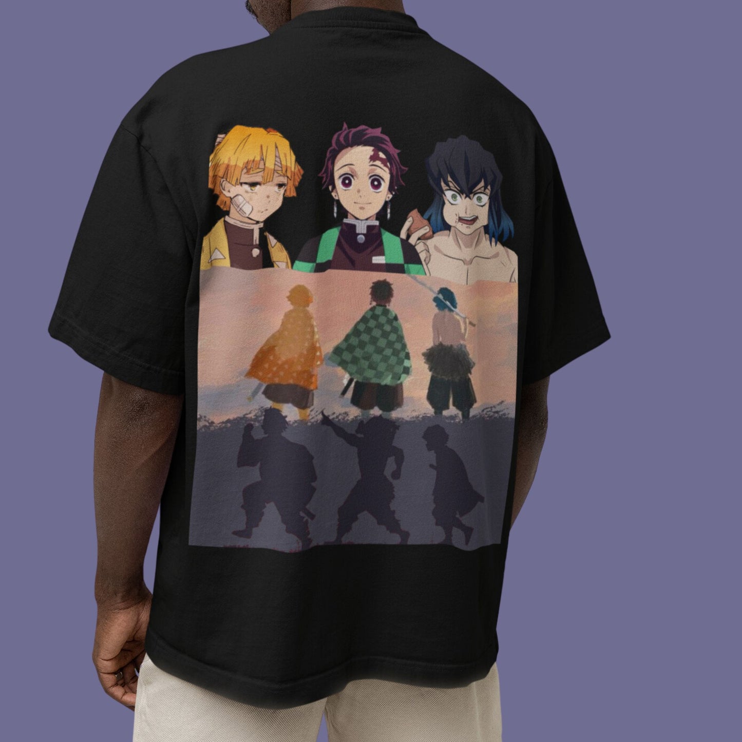 DEMON SLAYER TRIO OverSized Tee