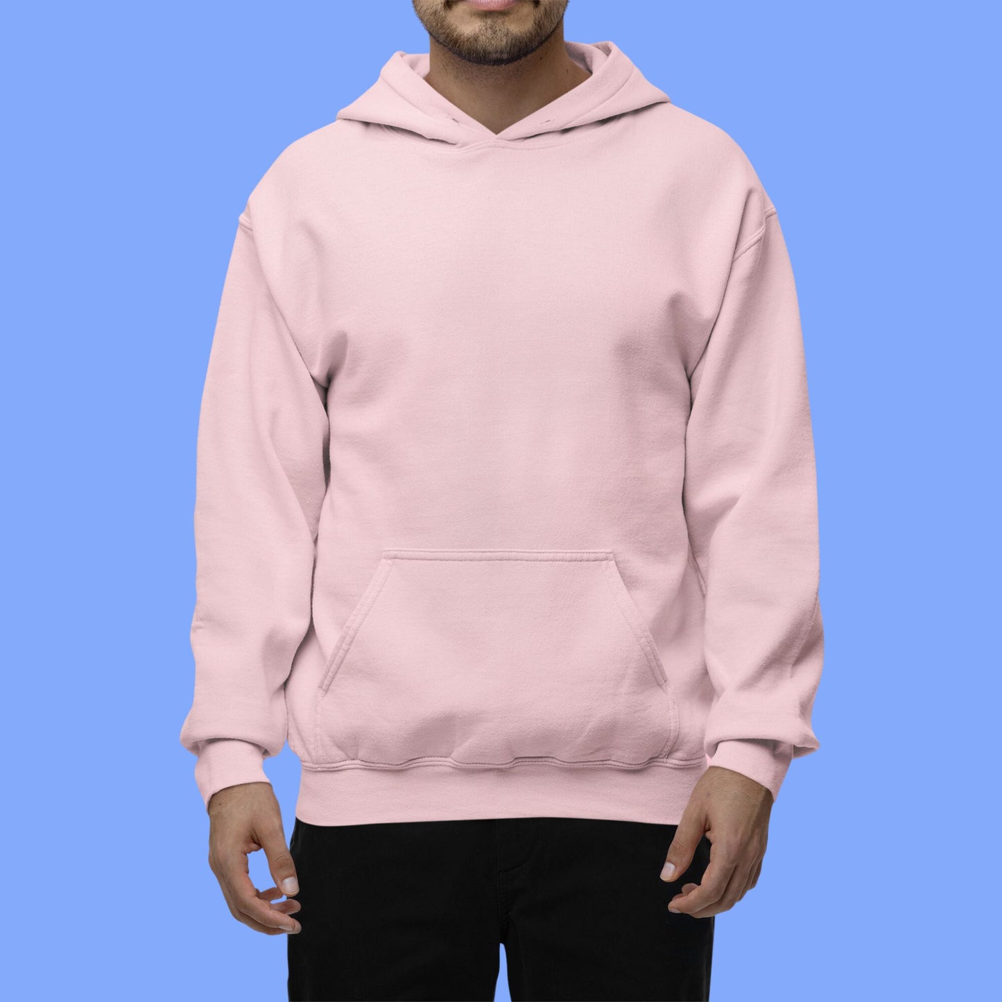 BABY PINK Oversized Hooded Sweatshirt