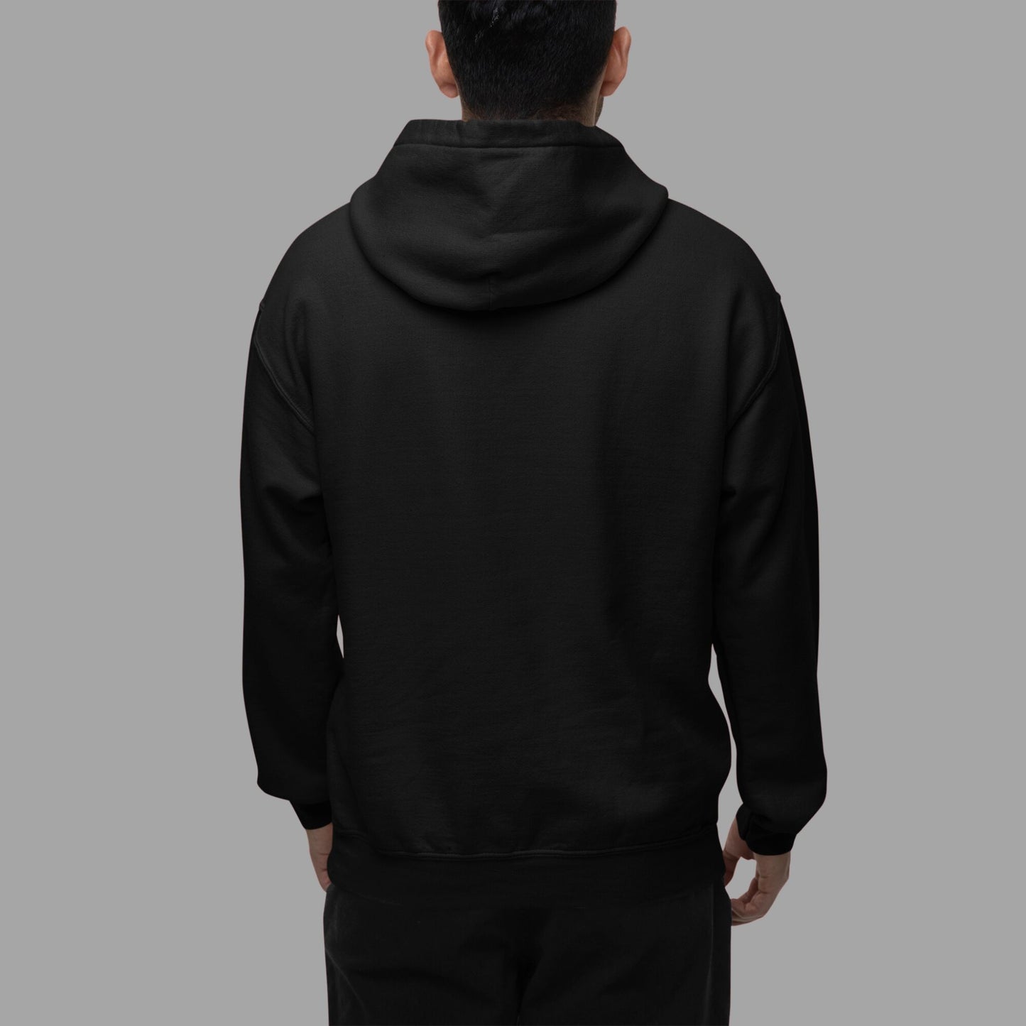 BLACK Oversized Hooded Sweatshirt