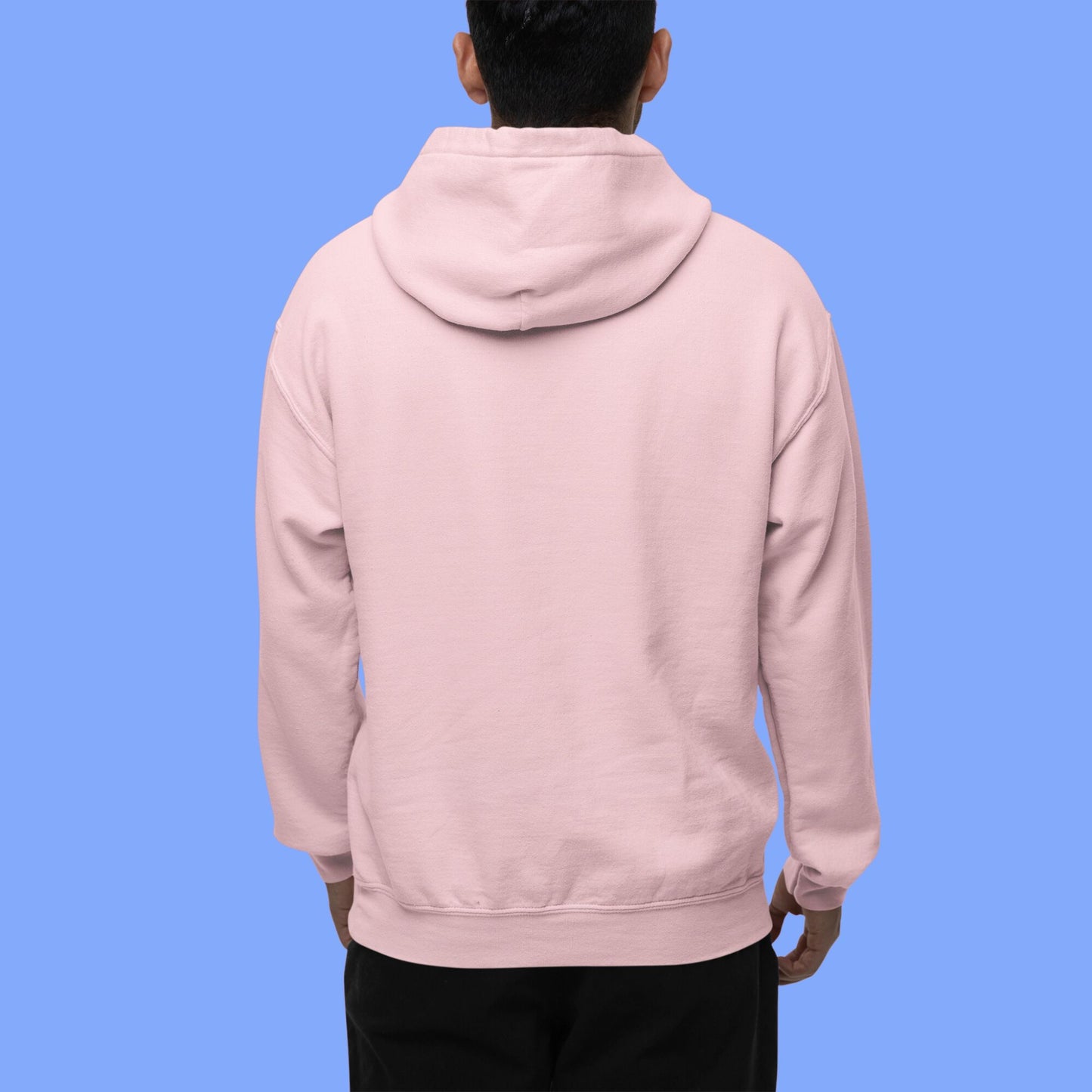 BABY PINK Oversized Hooded Sweatshirt