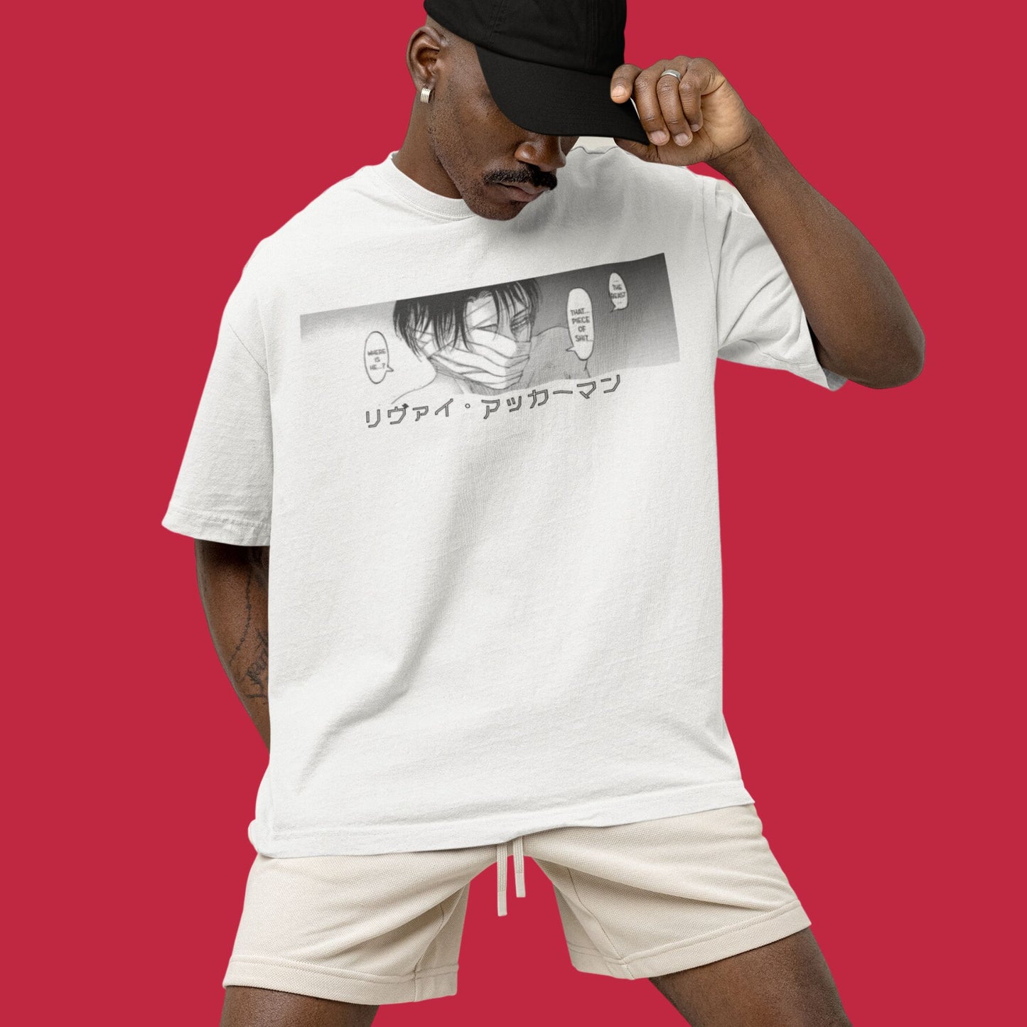 LEVI ACKERMAN OverSized Tee