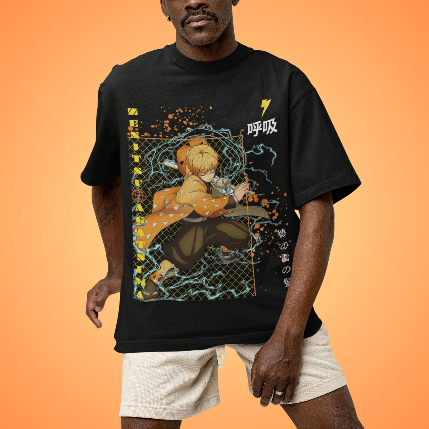 ZENITSU AGATSUMA OverSized Tee