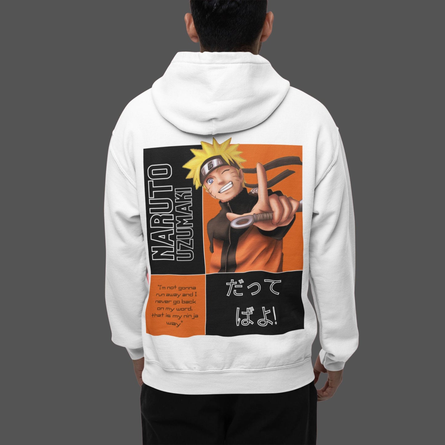 NARUTO Oversized Hooded Sweatshirt