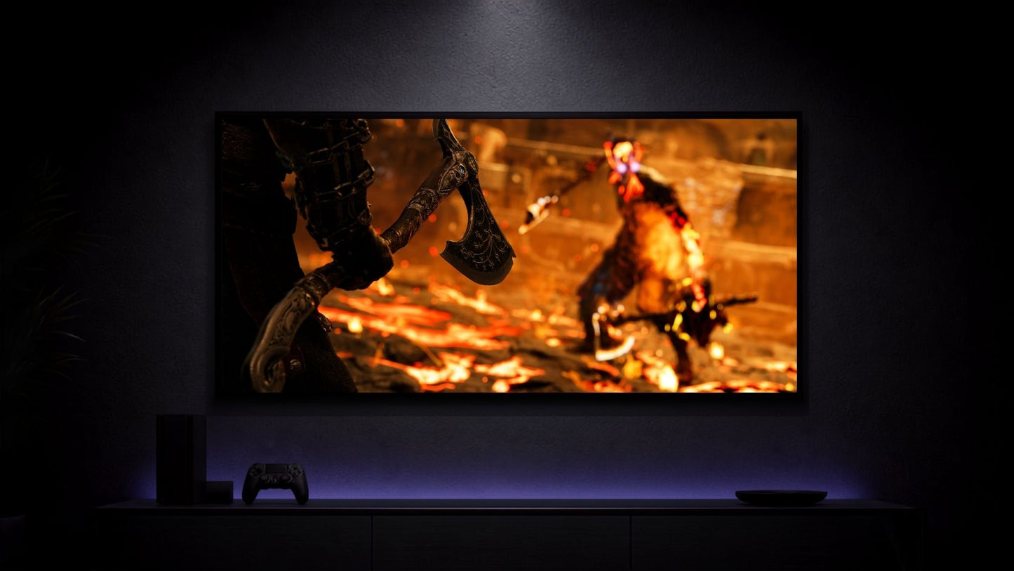 GOD OF WAR LEVIATHAN AXE Anime Poster wall mockup