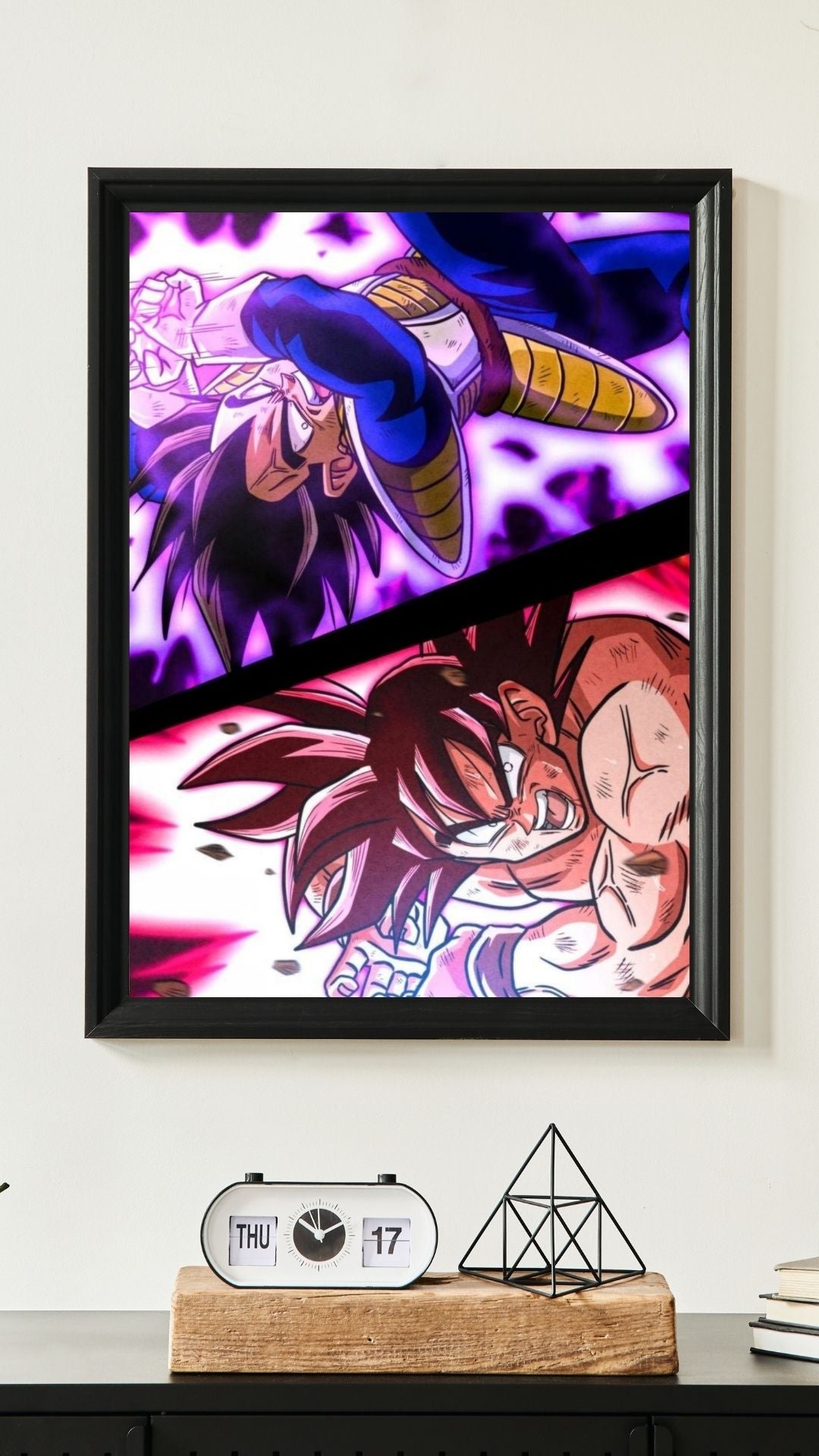 GOKU VS VEGETA POSTER