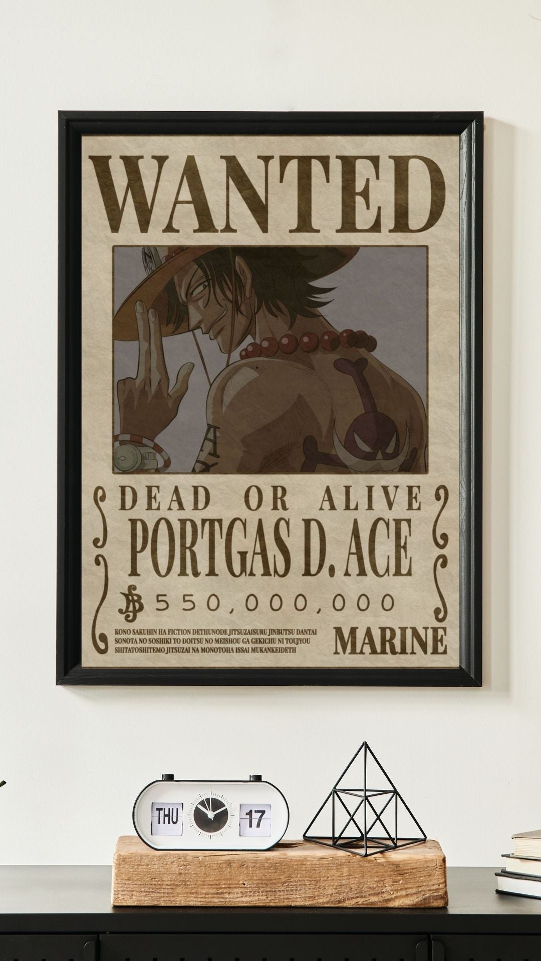 WANTED ACE POSTER