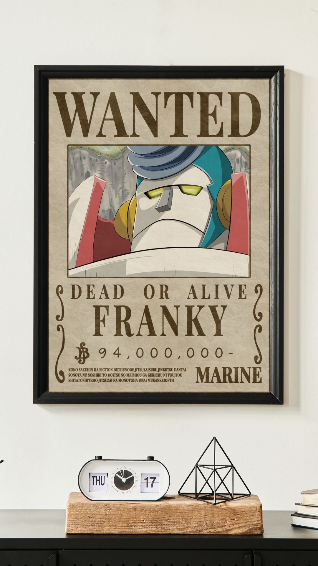 WANTED FRANKY-2 POSTER