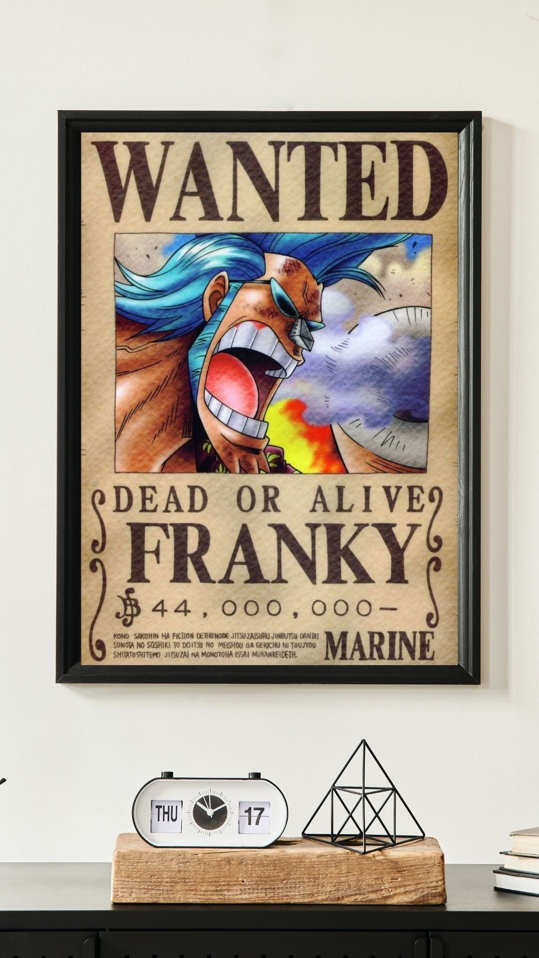 WANTED FRANKY POSTER