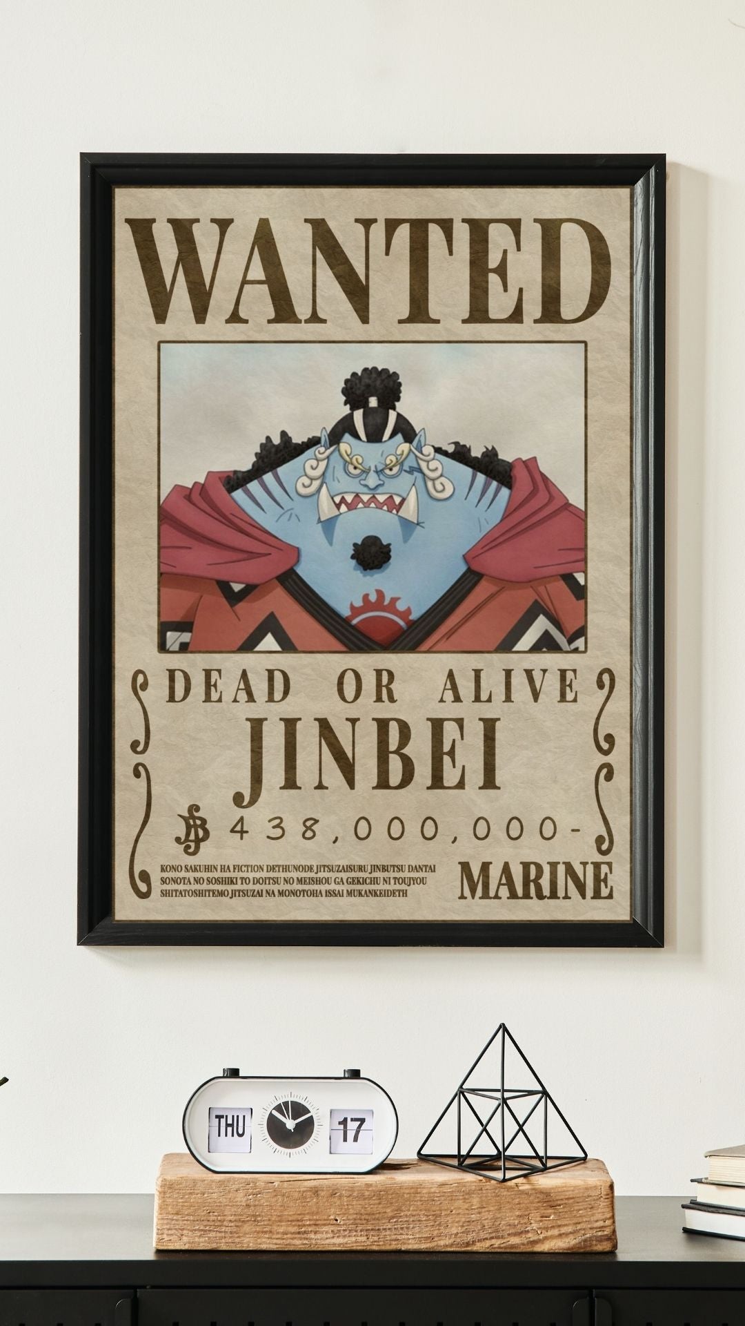 WANTED JINBEI POSTER