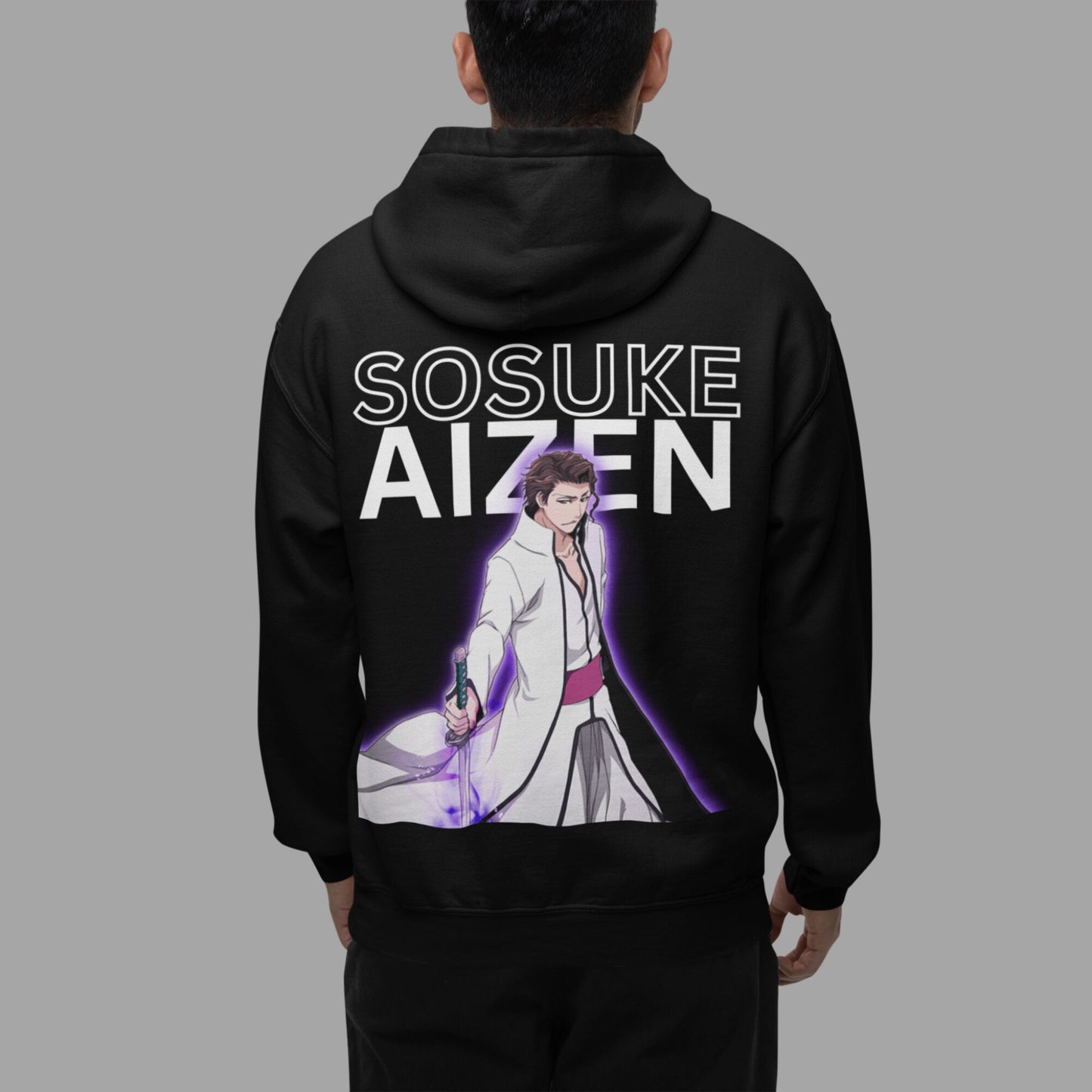 SOSUKE AIZEN Oversized Hooded Sweatshirt