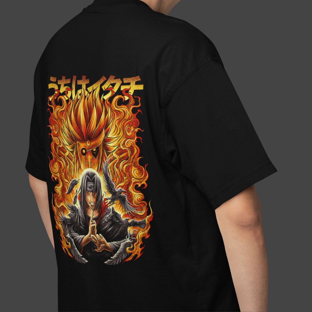 ITACHI UCHIHA Oversized T-SHIRT