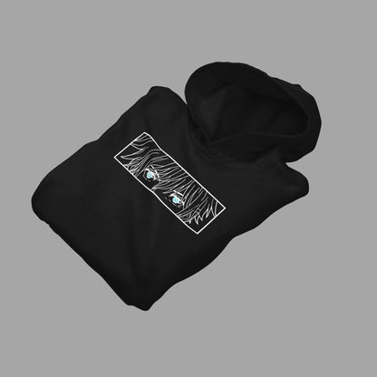 SIX EYES Oversized Hooded Sweatshirt