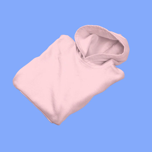 BABY PINK Oversized Hooded Sweatshirt