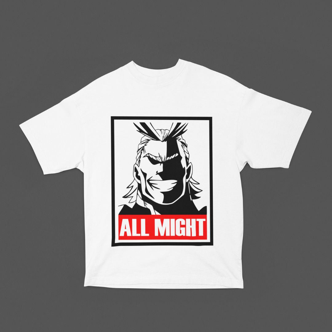 ALL MIGHT Oversized T-SHIRT