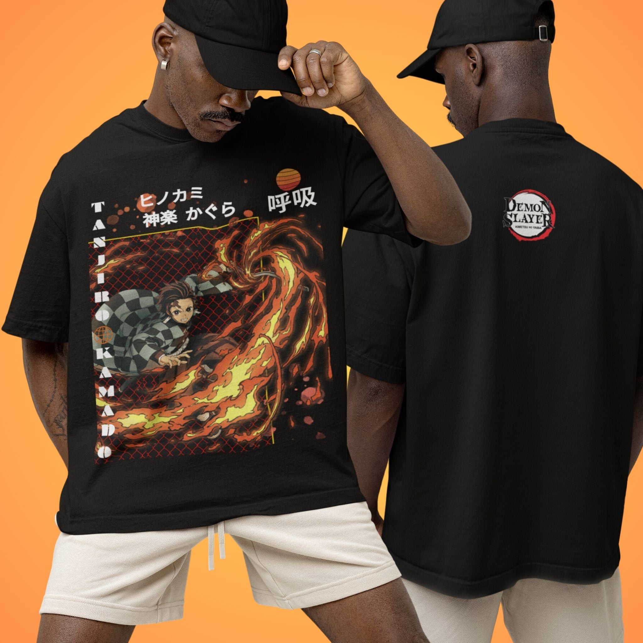 KAMADO TANJIRO OverSized Tee – ANIME ADDA