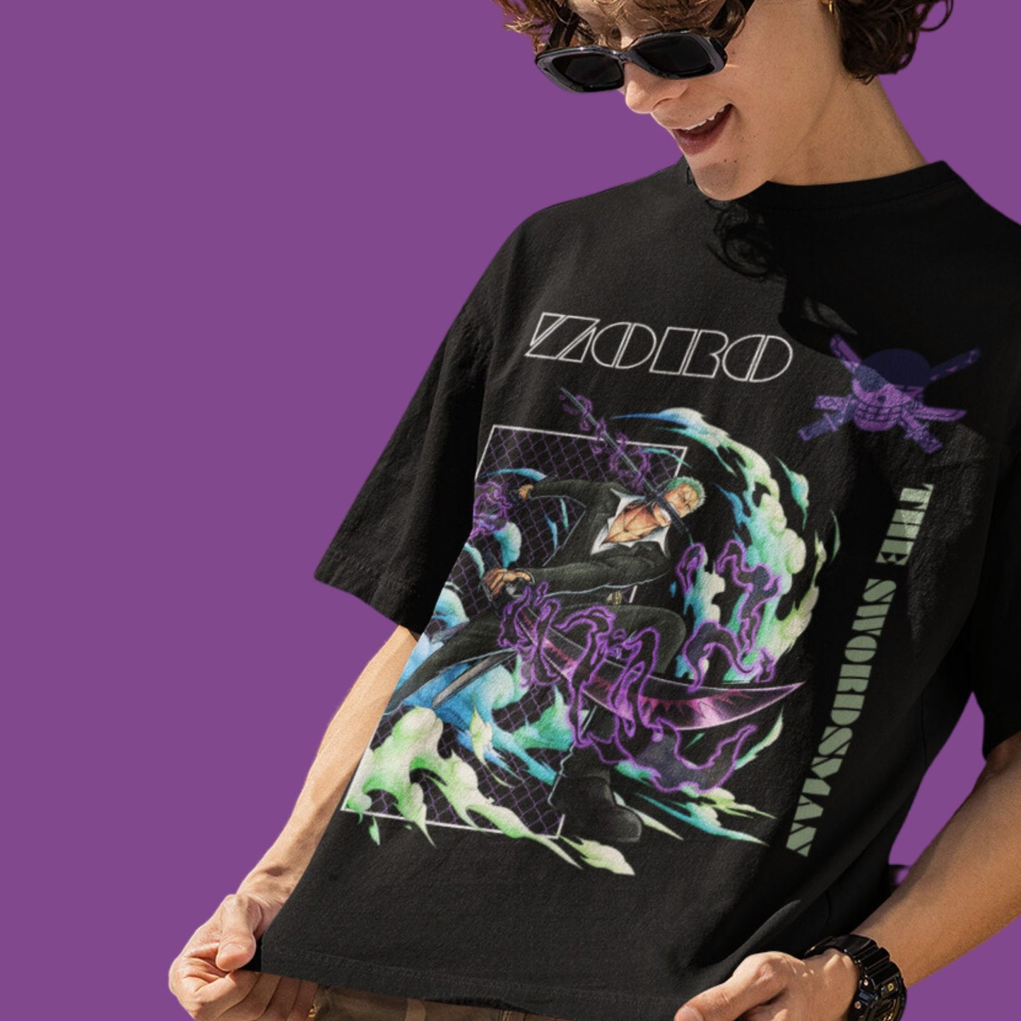 THE SWORDSMAN ZORO OverSized Tee