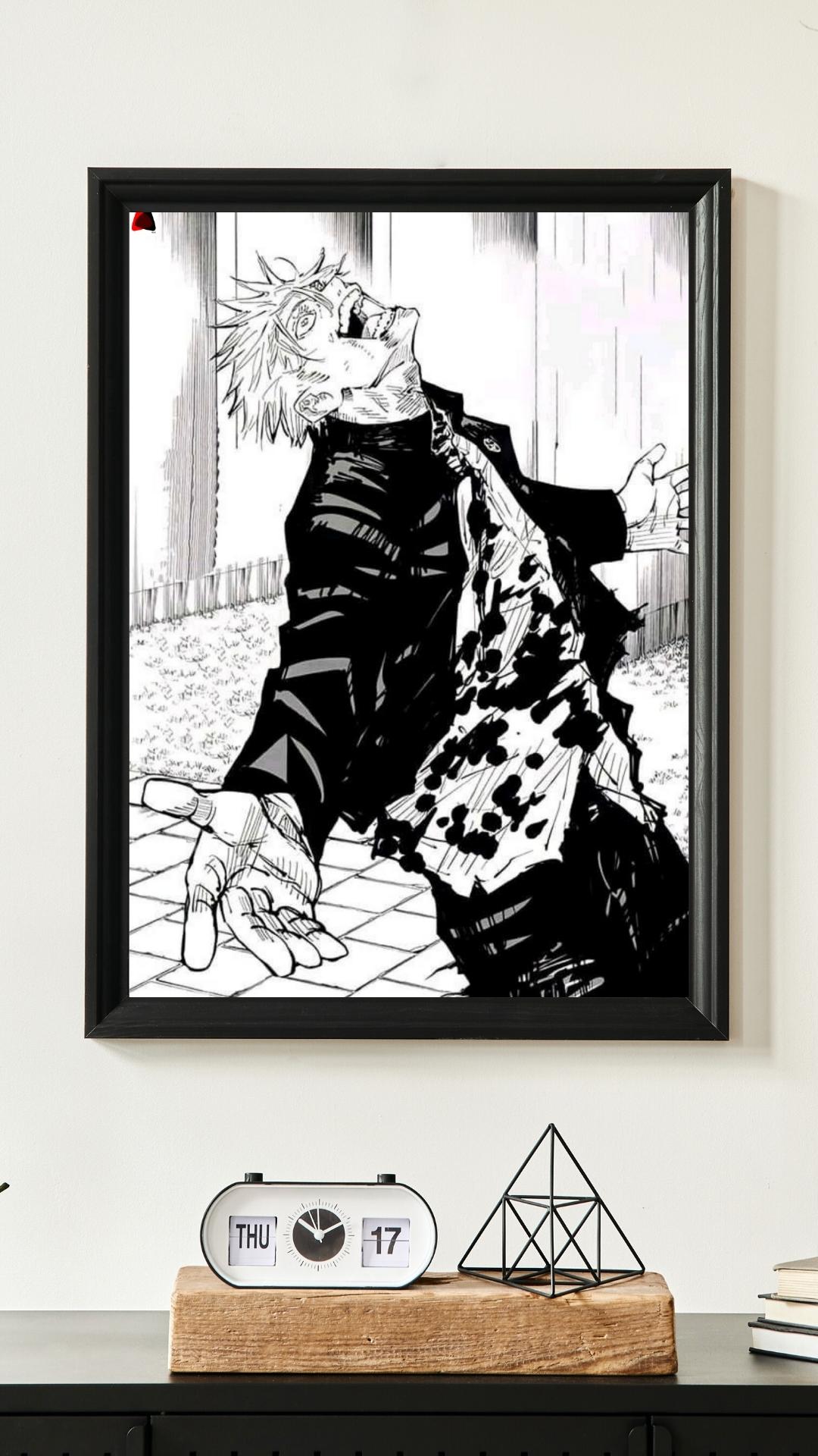 Gojo Poster.pdf SATORU GOJO- 2- POSTER – ANIME ADDA