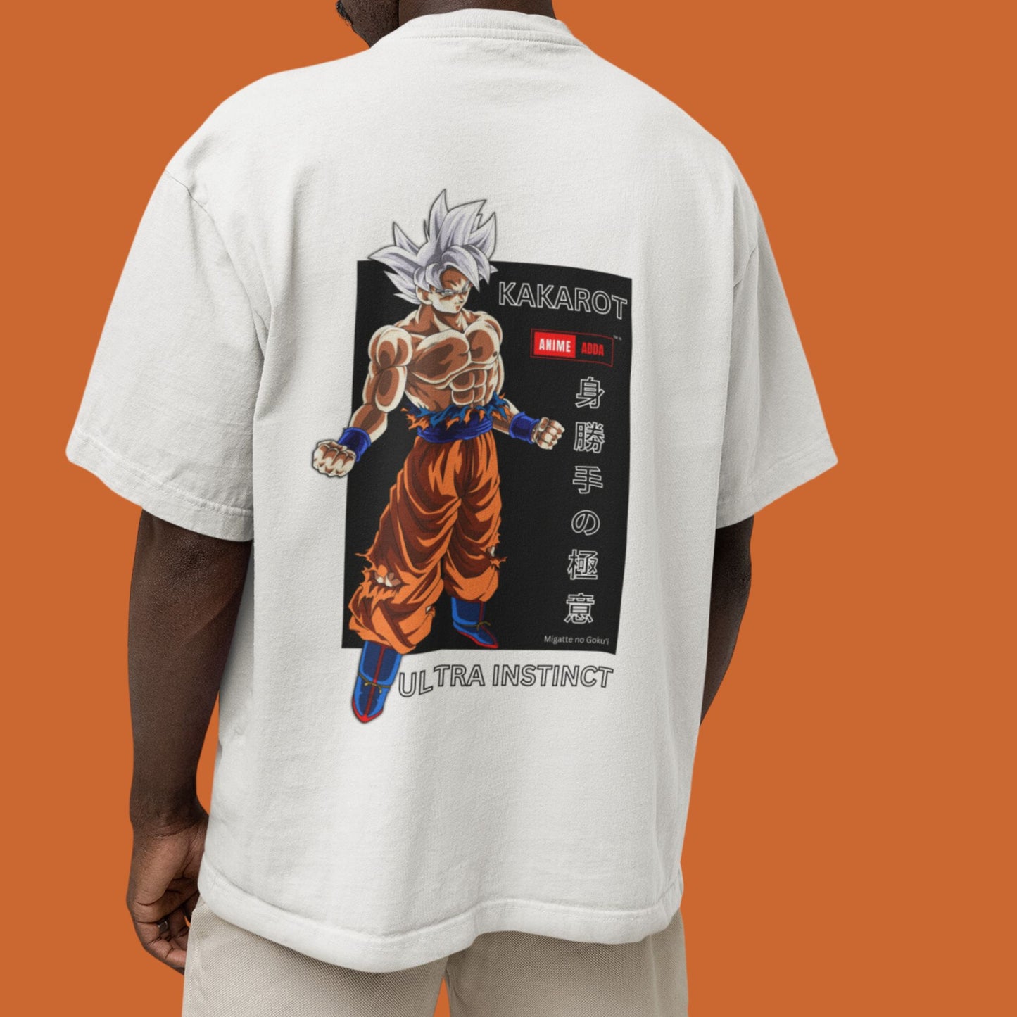 MUI GOKU OverSized Printed T-Shirt