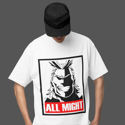 ALL MIGHT Oversized T-SHIRT