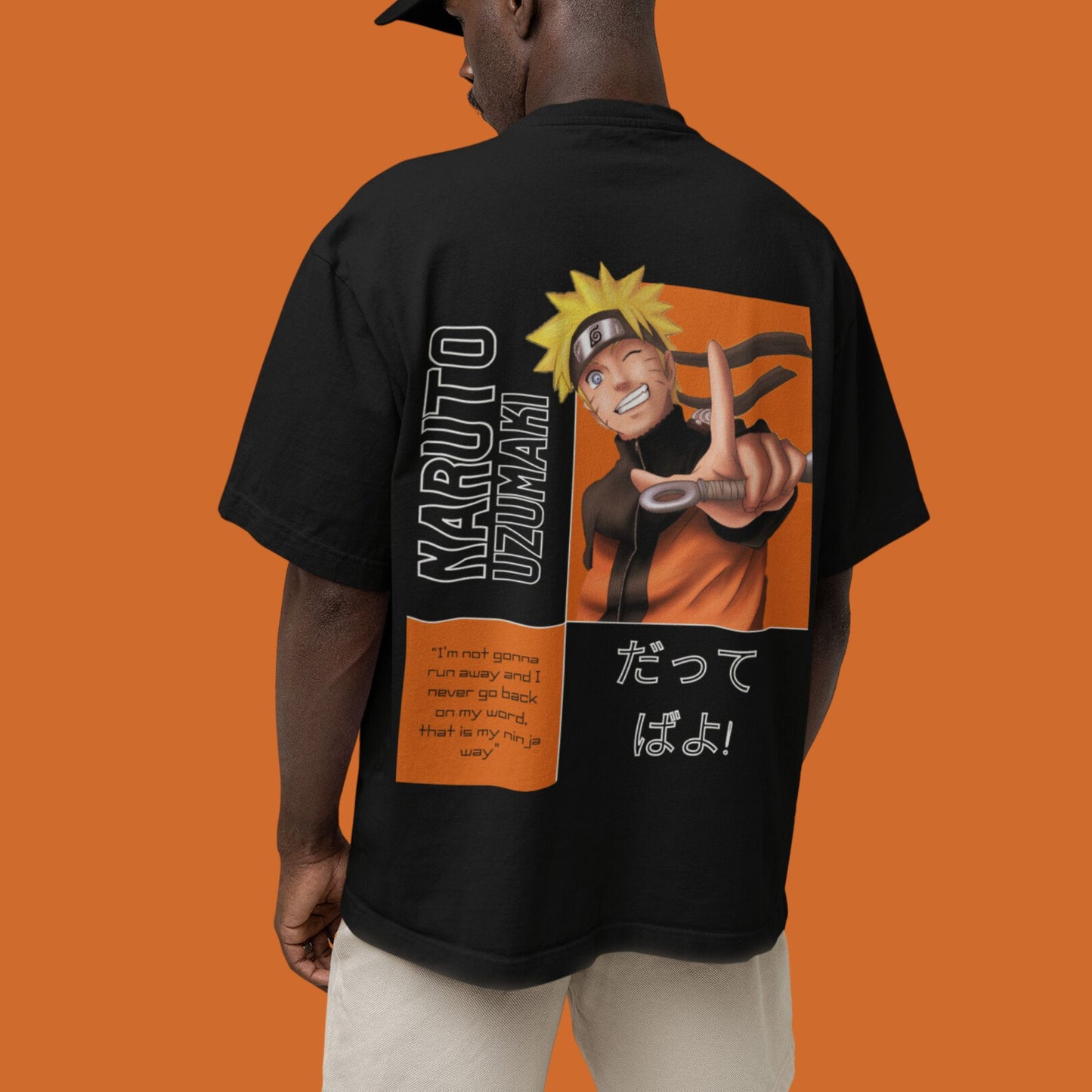 NARUTO UZUMAKI OverSized Printed T-Shirt