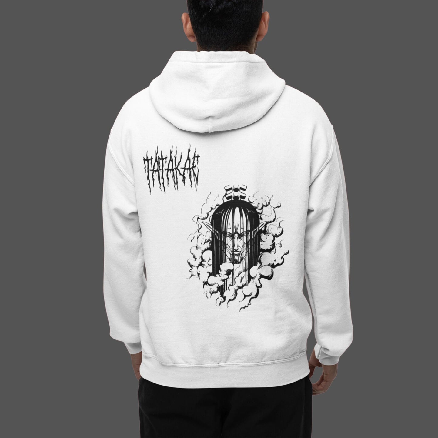 TATAKAE Oversized Hooded Sweatshirt