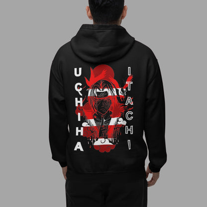 UCHIHA ITACHI Oversized Hooded Sweatshirt