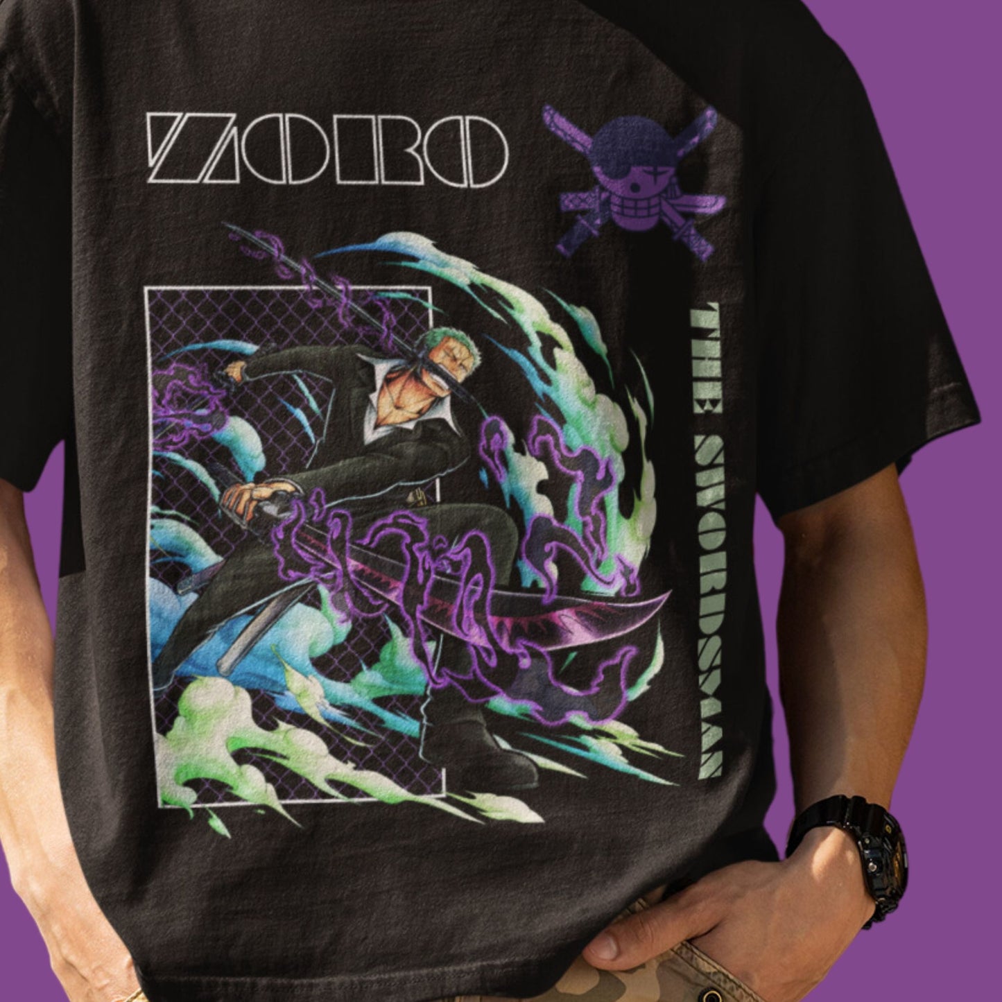 THE SWORDSMAN ZORO OverSized Tee