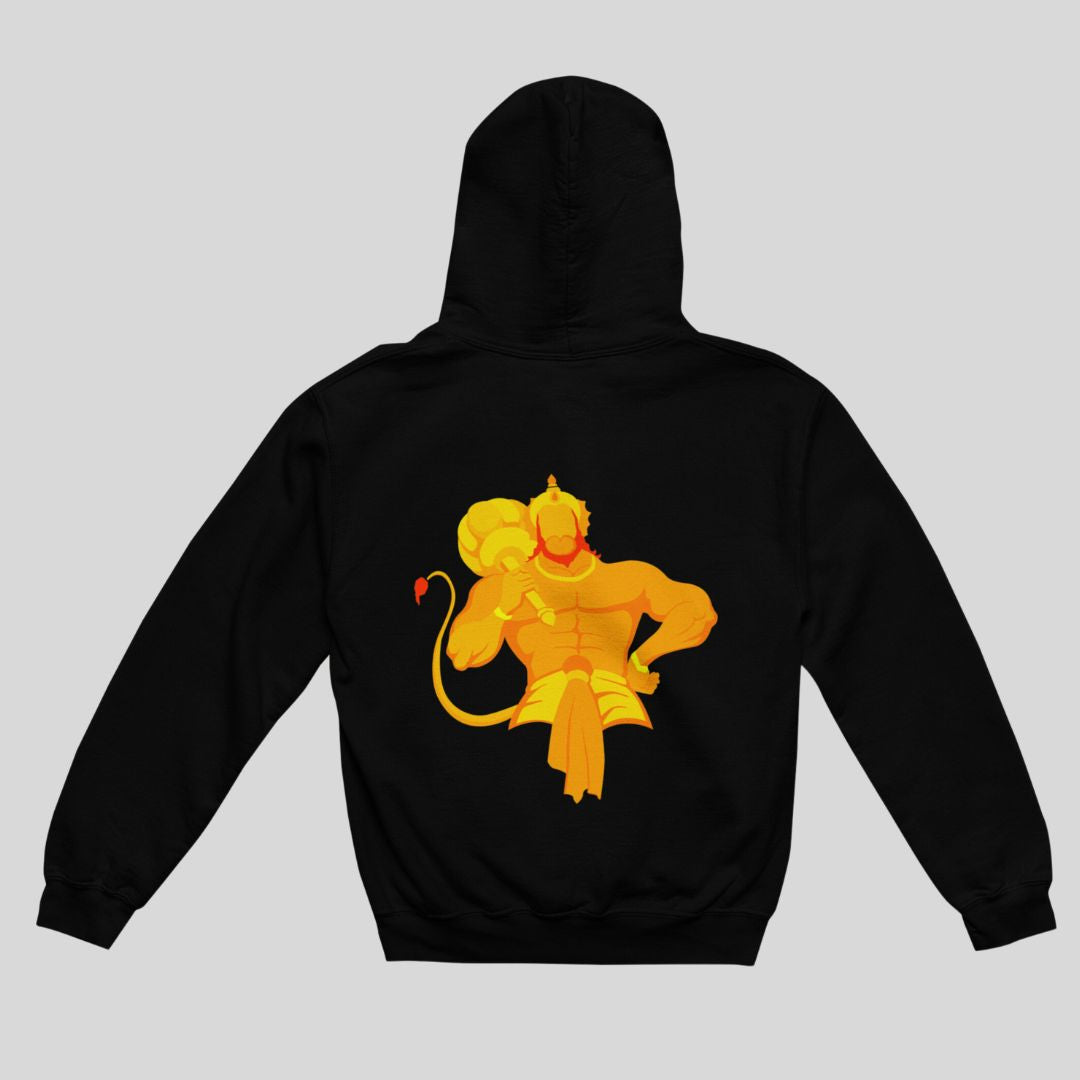 HANUMAN JI Oversized Hooded Sweatshirt