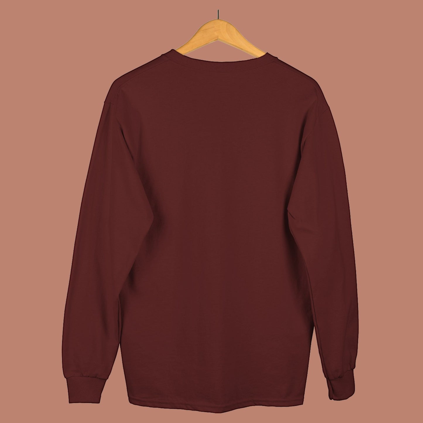 MAROON Oversized Sweatshirt