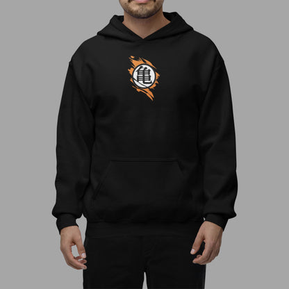 SON GOKU Oversized Hooded Sweatshirt