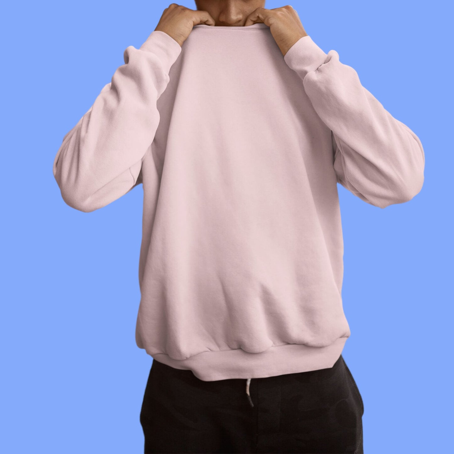 BABY PINK Oversized Sweatshirt