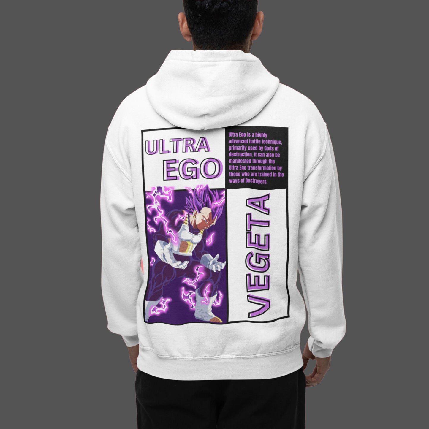 ULTRA EGO Oversized Hooded Sweatshirt