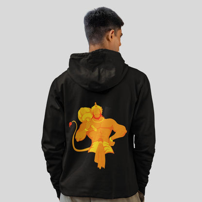 HANUMAN JI Oversized Hooded Sweatshirt