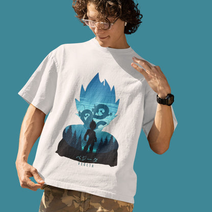 VEGETA OverSized Printed Tee