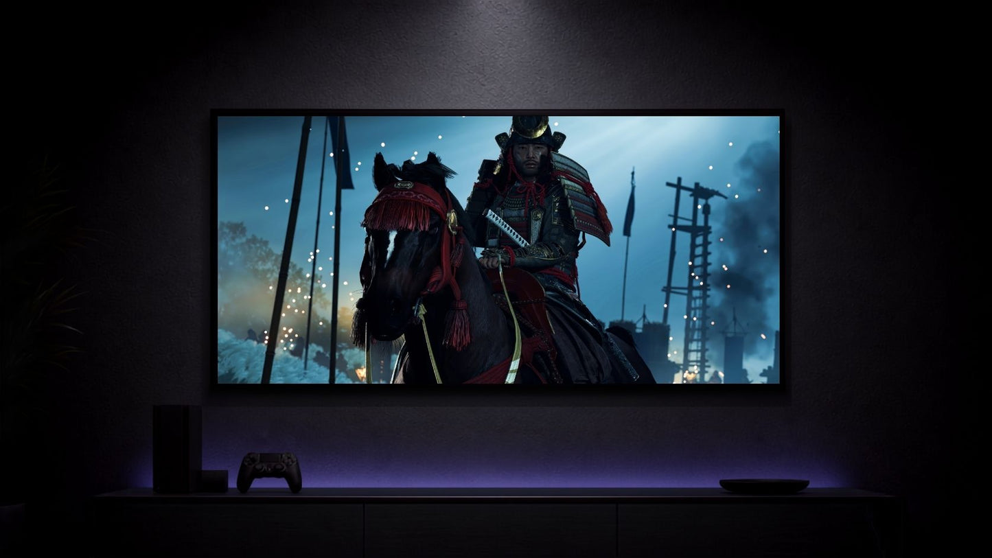 Ghost-of-Tsushima_Lord-Shimura-in-Cloak_001 Anime Poster wall mockup