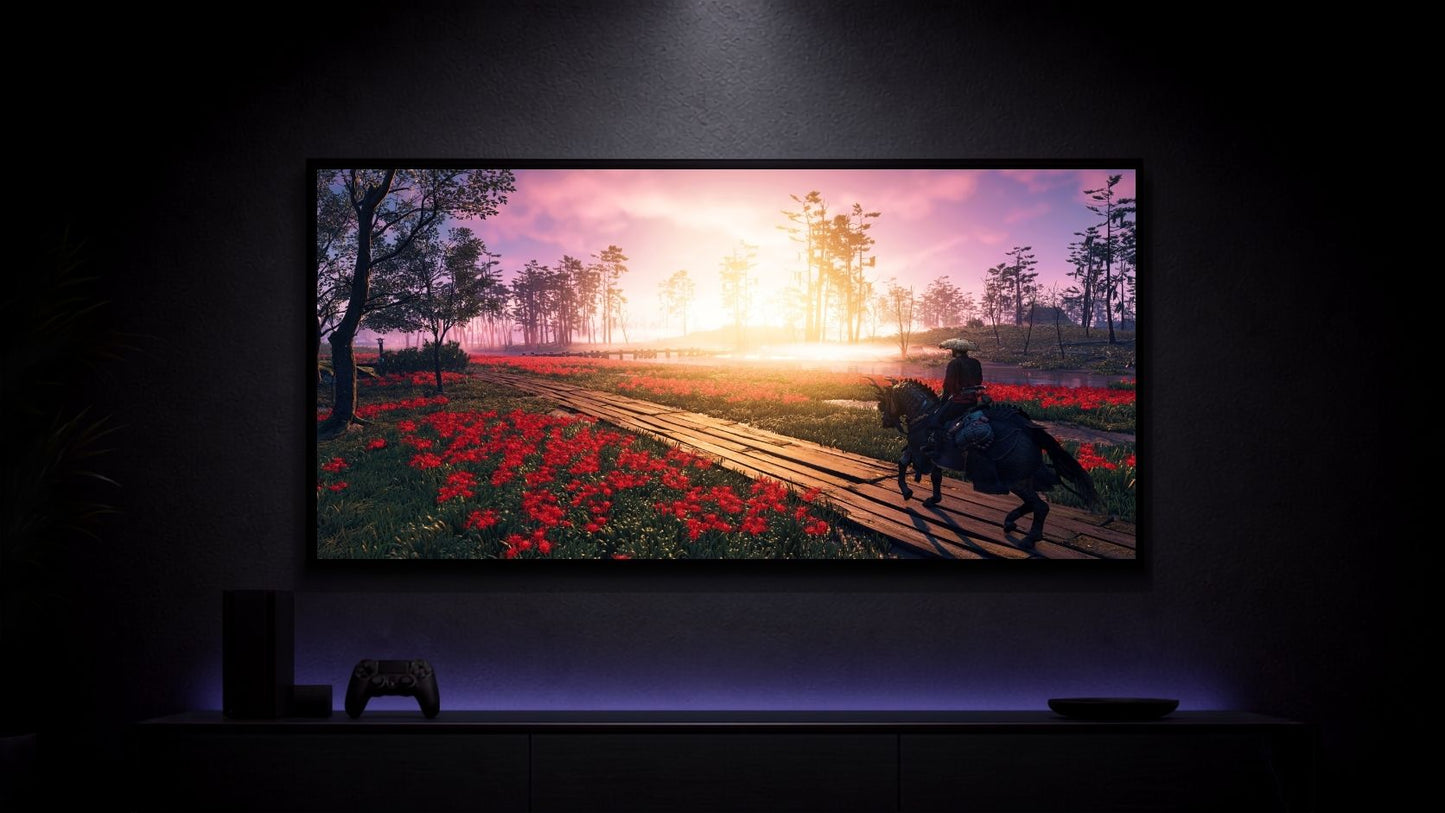 Ghost-of-Tsushima_Rider-in-Grasslands_001 Anime Poster wall mockup