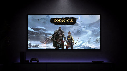 God-of-War_20th-Anniversary-Art_001 Anime Poster wall mockup