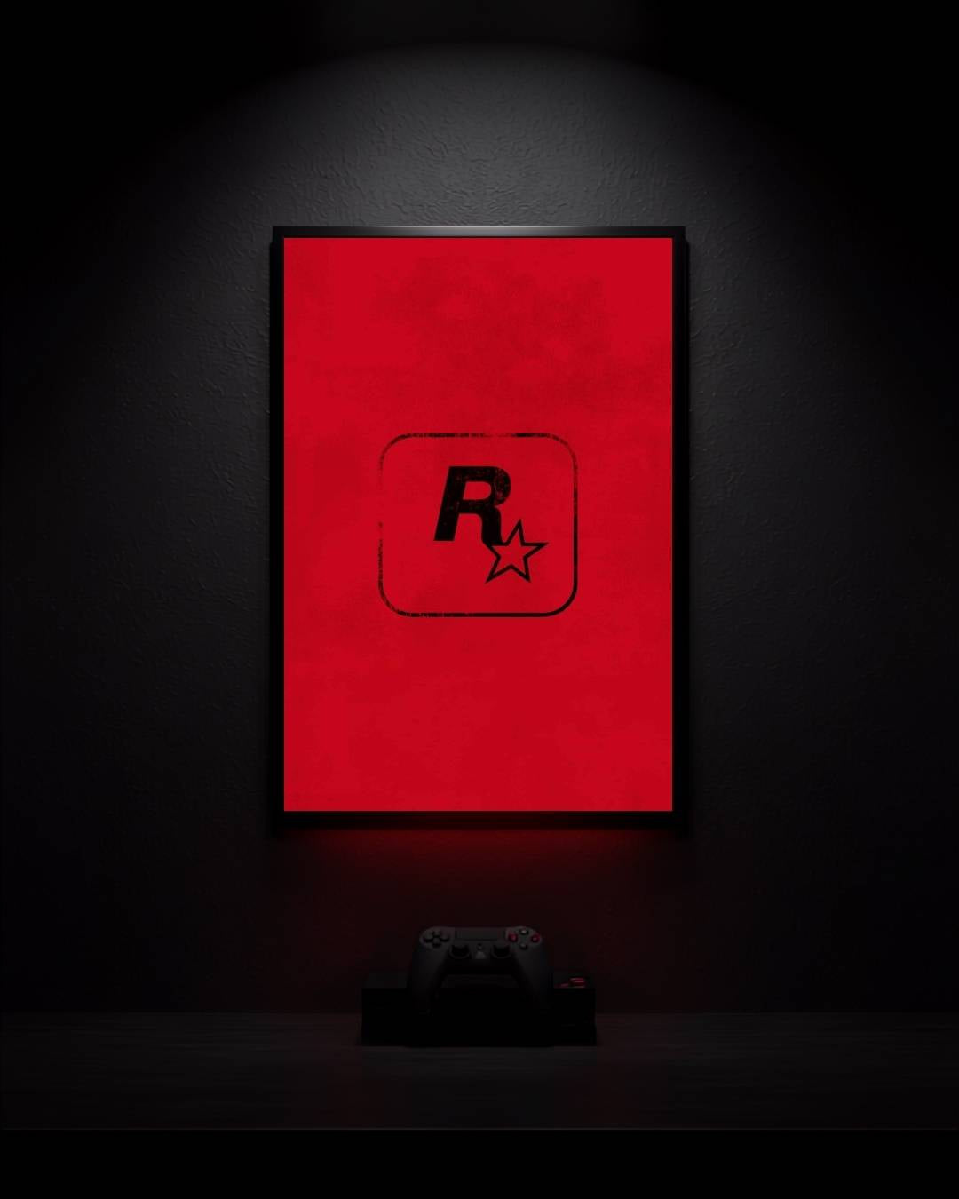 Red-Dead-Redemption-2_Western-Illustration_001 Anime Poster wall mockup