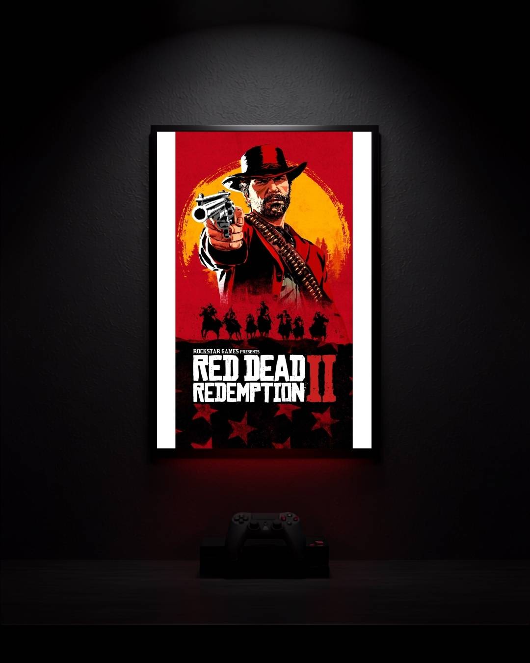 Red-Dead-Redemption_John-Marston_001 Anime Poster wall mockup