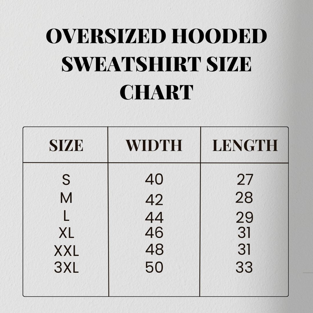 ULTRA EGO Oversized Hooded Sweatshirt