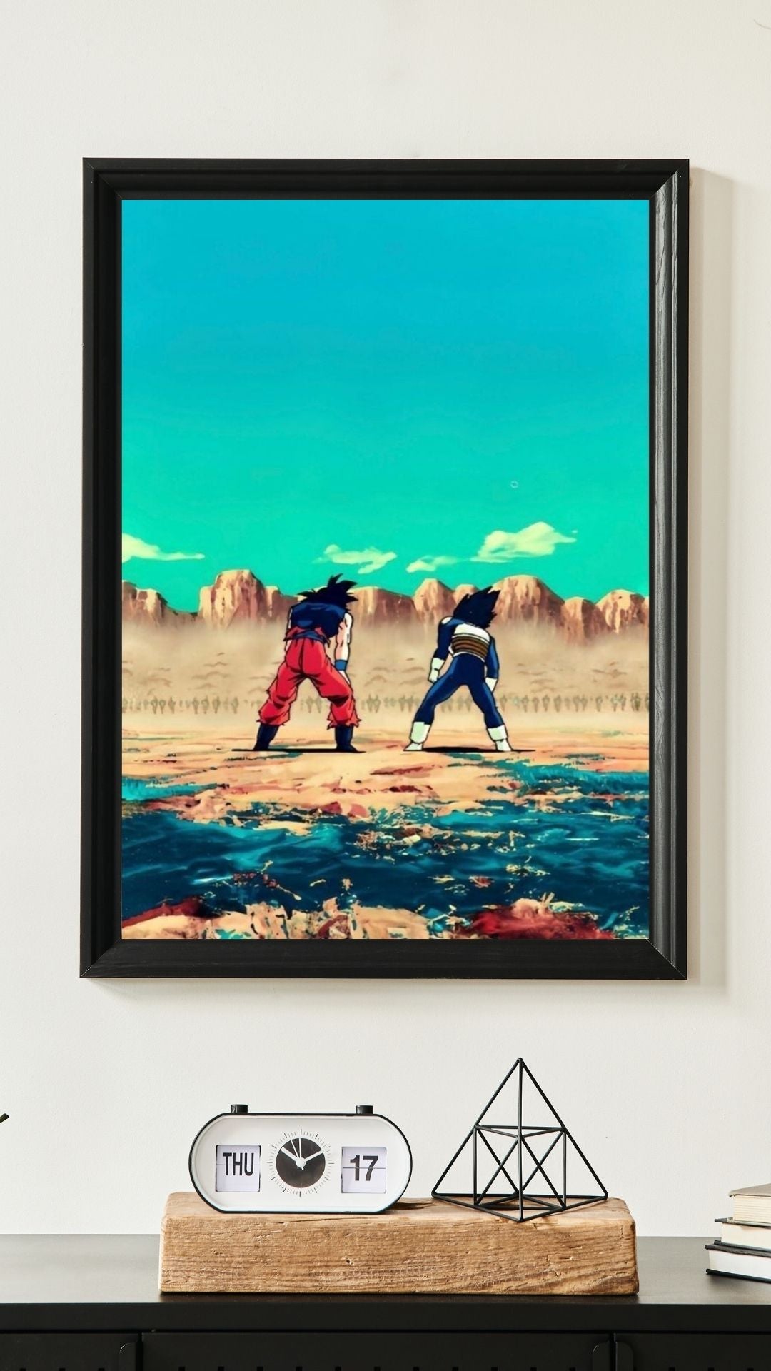 GOKU AND VEGETA POSTER