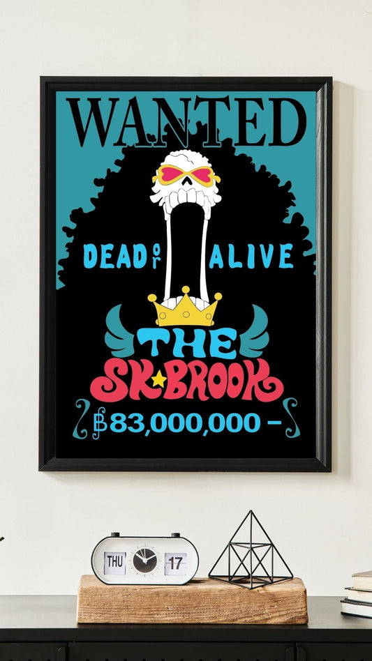 WANTED BROOK POSTER