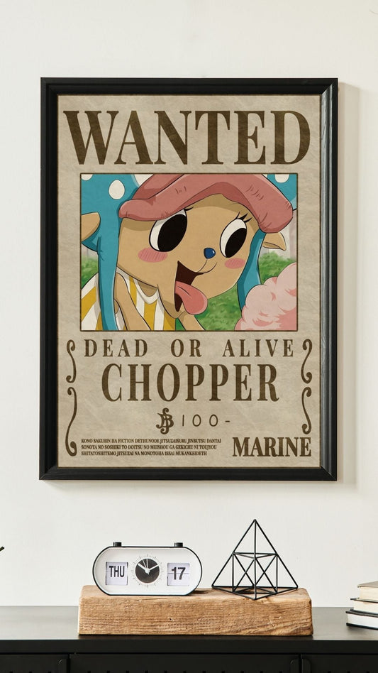 WANTED CHOPPER POSTER